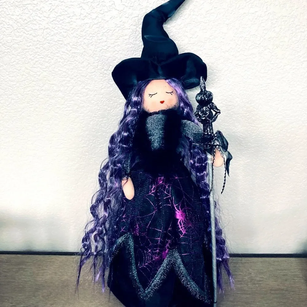 Halloween Witch Wizard Gothic Fairy Doll Goth Figure